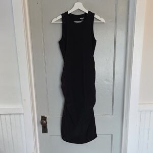 MATERNITY Old Navy Black Sleeveless Midi Dress Size M